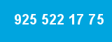 925 522 17 75 925 522 17 75